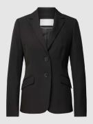 Jake*s Collection Blazer in unifarbenem Design in Black, Größe 32