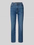 Gant Regular Fit Jeans mit verkürztem Schnitt in Jeansblau, Größe 27