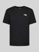 The North Face T-Shirt mit Label-Print Modell 'SIMPLE DOME' in Black, ...