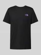 The North Face T-Shirt mit Logo-Print in Black, Größe L