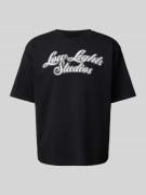 Low Lights Studios T-Shirt mit Label-Print Modell 'SHUTTER' in Black, ...