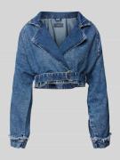 Noisy May Jeansjacke mit Taillengürtel Modell 'TALLA' in Jeansblau, Gr...