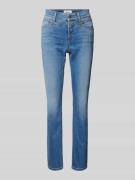 Cambio Slim Fit Jeans mit Ziernähten Modell 'PARLA SEAM' in Hellblau, ...