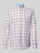 Fynch-Hatton Regular Fit Freizeithemd mit Button-Down-Kragen in Weiss,...