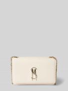 Steve Madden Handtasche mit Label-Applikation Modell 'RAMONE' in Ecru,...