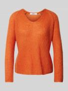 MaxMara Leisure Strickpullover mit Strukturmuster Modell 'FRESIS' in O...