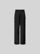 Kenzo Cargohose mit elastischem Bund in Black, Größe S