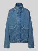 Calvin Klein Jeans Jeansjacke mit Label-Patch Modell 'EASY' in Jeansbl...