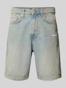 Pegador Straight Leg Jeansshorts mit Label-Stitching Modell 'EARL' in ...