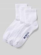 MCNEAL Socken mit elastischem Rippenbündchen im 3er-Pack in Weiss, Grö...