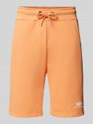 Alpha Industries Regular Fit Sweatshorts mit Label-Print in Orange, Gr...