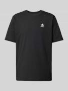 adidas Originals T-Shirt mit Label-Stitching in Black, Größe S