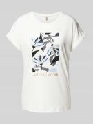 Soyaconcept T-Shirt mit Motiv- und Statement-Print Modell 'MARICA' in ...