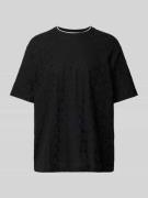 ARMANI EXCHANGE T-Shirt mit geripptem Rundhalsausschnitt Modell 'Jaqua...