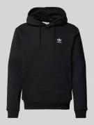 adidas Originals Hoodie mit Label-Stitching in Black, Größe L