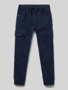 s.Oliver RED LABEL Sweatpants mit Cargotaschen in Marine, Größe 110