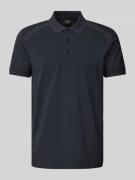 BOSS Green Poloshirt mit Label-Print Modell 'Paddy' in Dunkelblau, Grö...