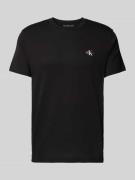 Calvin Klein Jeans T-Shirt mit Label-Print im 2er-Pack in Black, Größe...