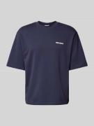 REVIEW Essentials Interlock T-Shirt in Marine, Größe L