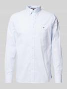 Tommy Hilfiger Slim Fit Freizeithemd mit Button-Down-Kragen in Weiss, ...