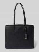 CK Calvin Klein Shopper mit Label-Applikation in Black, Größe 1