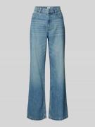 Jake*s Casual Jeans im Used-Look mit weitem Bein in Jeansblau, Größe 3...