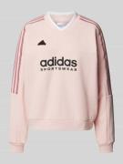 ADIDAS SPORTSWEAR Sweatshirt mit Label-Badge Modell 'TIRO' in Altrosa,...