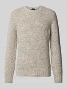 JOOP! Collection Wollpullover mit Label-Applikation Modell 'Vadino' in...