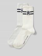 Tommy Hilfiger Socken mit Label-Print im 2er-Pack in Offwhite, Größe 3...