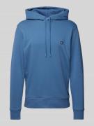 Calvin Klein Jeans Hoodie mit Label-Patch in Blau, Größe S