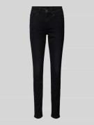 Liu Jo White Slim Fit Jeans mit 5-Pocket-Design Modell 'DEVINE' in Bla...