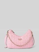 Guess Handtasche mit Steppnähten Modell 'ASSIA' in Pink, Größe 1