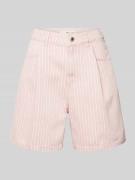 Mango Loose Fit Shorts mit Bundfalten Modell 'MARINA' in Pink, Größe 3...