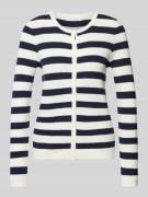 Christian Berg Woman Strickjacke mit Rundhalsausschnitt in Offwhite, G...