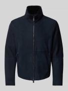 Emporio Armani Jacke mit Stehkragen in Marine, Größe 50