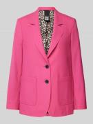 Marc Cain Blazer mit Reverskragen in Pink, Größe 34