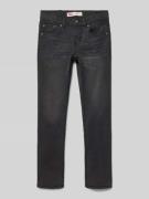 Levi’s® Kids Slim Fit  Jeans im 5-Pocket-Design in Black, Größe 140