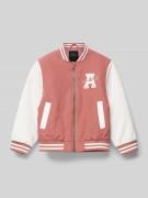 Name It College-Jacke mit Eingrifftaschen Modell 'MAIN' in Altrosa, Gr...