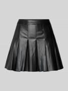 Noisy May High Waist Minirock in Leder-Optik Modell 'PAULO' in Black, ...