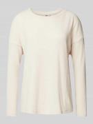 B.Young Strickpullover mit Strukturmuster Modell 'Punti' in Offwhite, ...