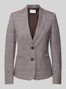 Jake*s Collection Blazer mit Leistentaschen in Pflaume, Größe 32