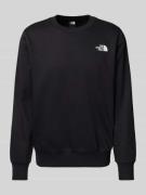 The North Face Sweatshirt mit Label-Print in Black, Größe L