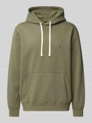 Tommy Hilfiger Loose Fit Hoodie mit Kapuze in Oliv, Größe L