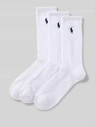 POLO RALPH LAUREN Socken im 3er-Pack in Weiss, Größe 1