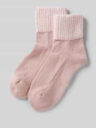 Calvin Klein Jeans Socken mit geripptem Abschluss in Rosa, Größe 1