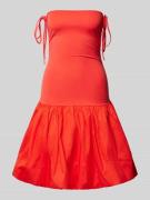 Amy Lynn Cocktailkleid mit Schnürung Modell 'ALEXA' in Orange, Größe 3...