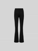 OH APRIL Bootcut Leggings mit elastischem Bund in Black, Größe M