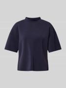 s.Oliver RED LABEL Relaxed Fit T-Shirt aus Scuba in Marine, Größe 34