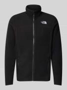 The North Face Sweatjacke mit Stehkragen in Black, Größe L