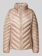 MICHAEL Michael Kors Steppjacke mit Stehkragen in Beige, Größe XS